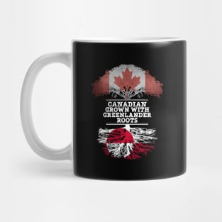 Canadian Grown With Greenlander Roots - Gift for Greenlander With Roots From Greenland Mug